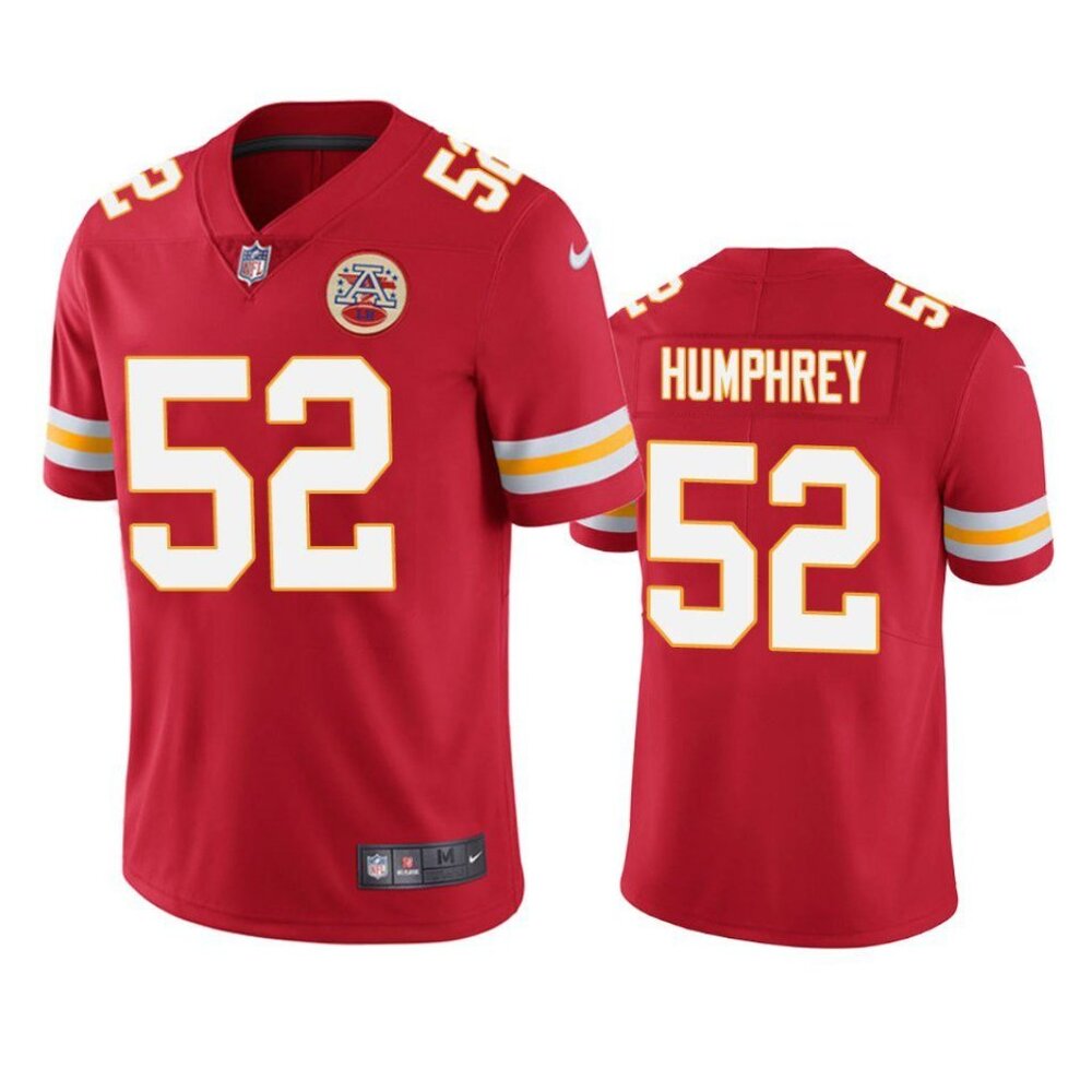 Mens Kids Youths  Creed Humphrey Stitched Red Jersey